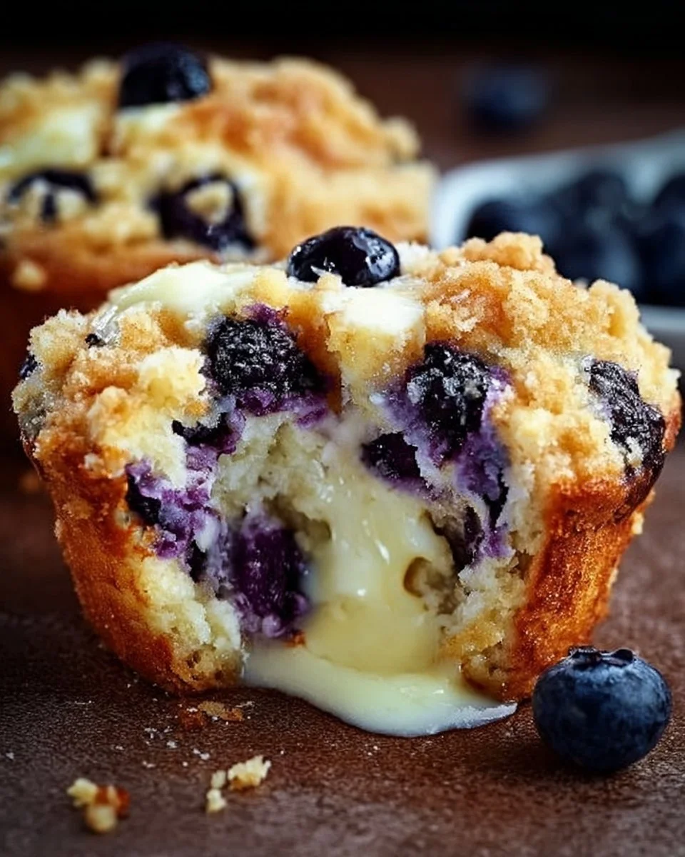 Blaubeer-Frischkäse-Muffins: Ein Unglaubliches Ultimatives Rezept für 6 Portionen