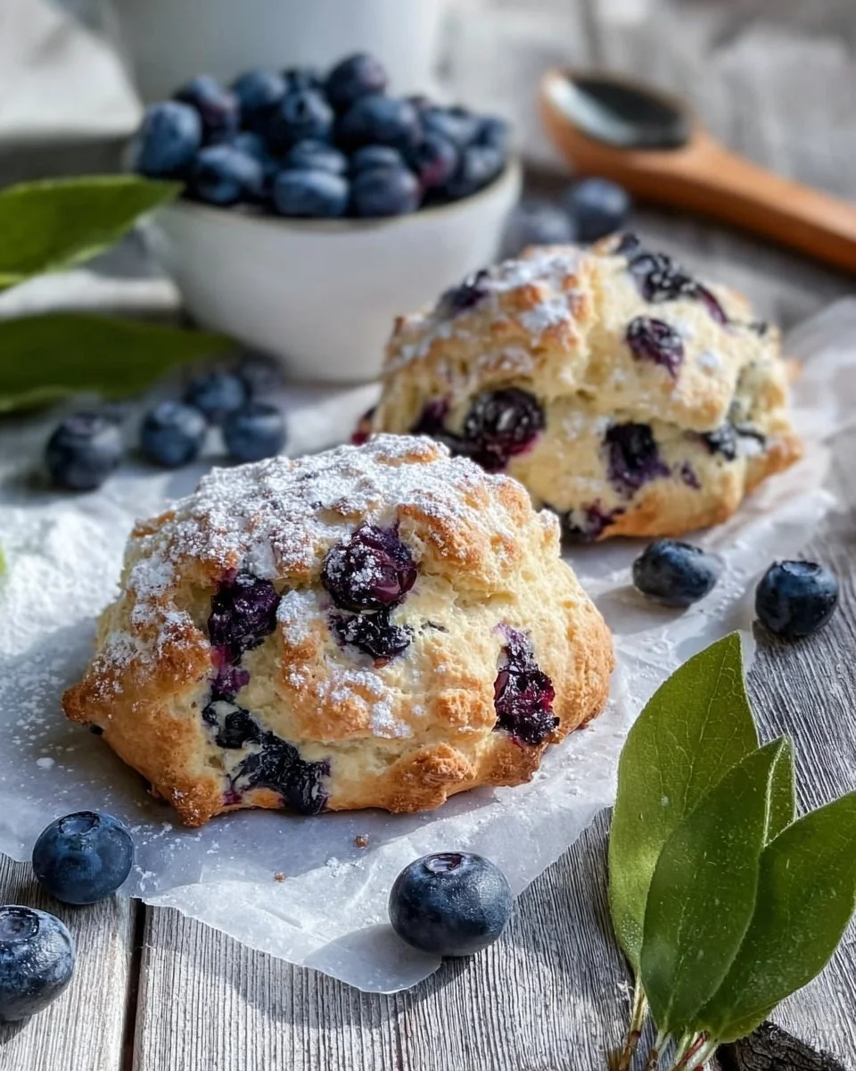 Blaubeerbrötchen