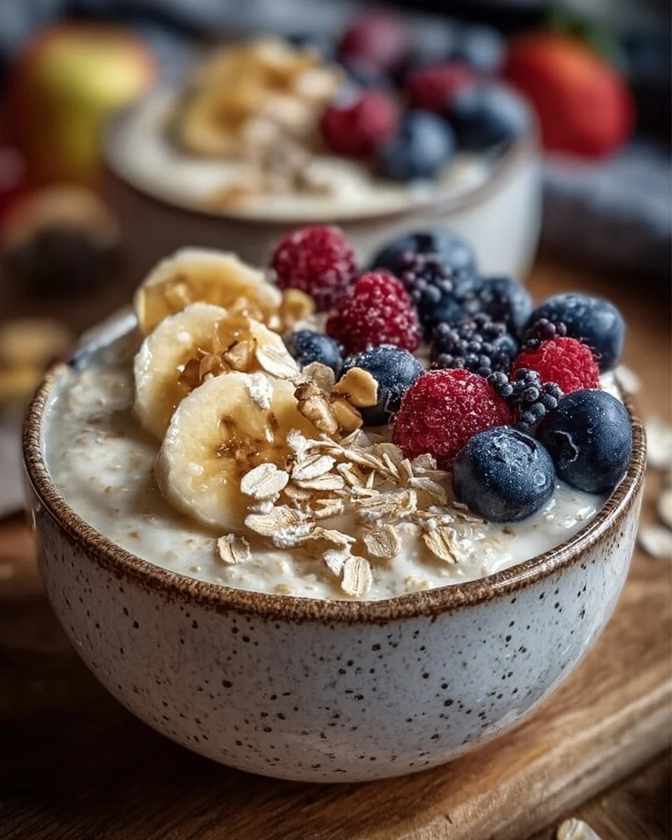 Joghurt-Porridge-Schüssel