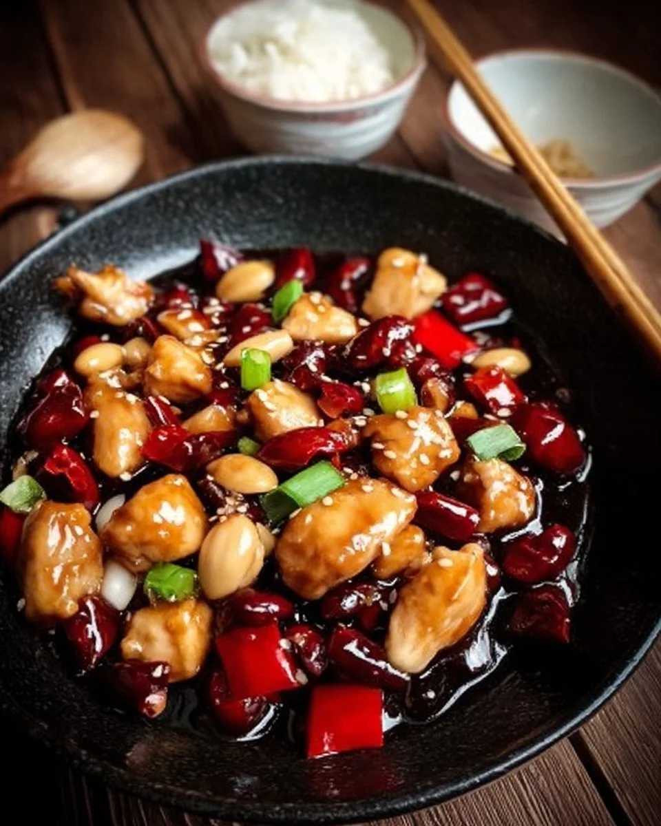 Kung-Pao-Hähnchen: Ein Unglaubliches Ultimatives Rezept für 4 Personen